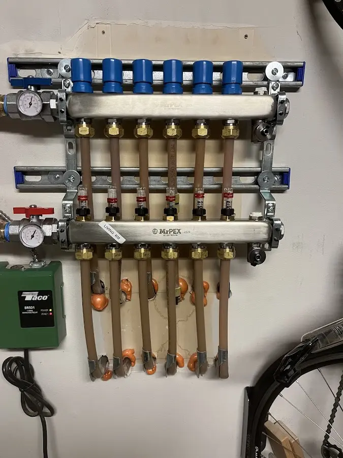 Plumber performing Leak Detection at a residential property in Ukiah